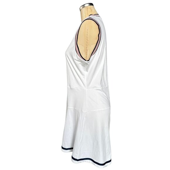 Varley Cora Court Micro Jersey Sleeveless Mini Dress Womens Size Large - Picture 3 of 9